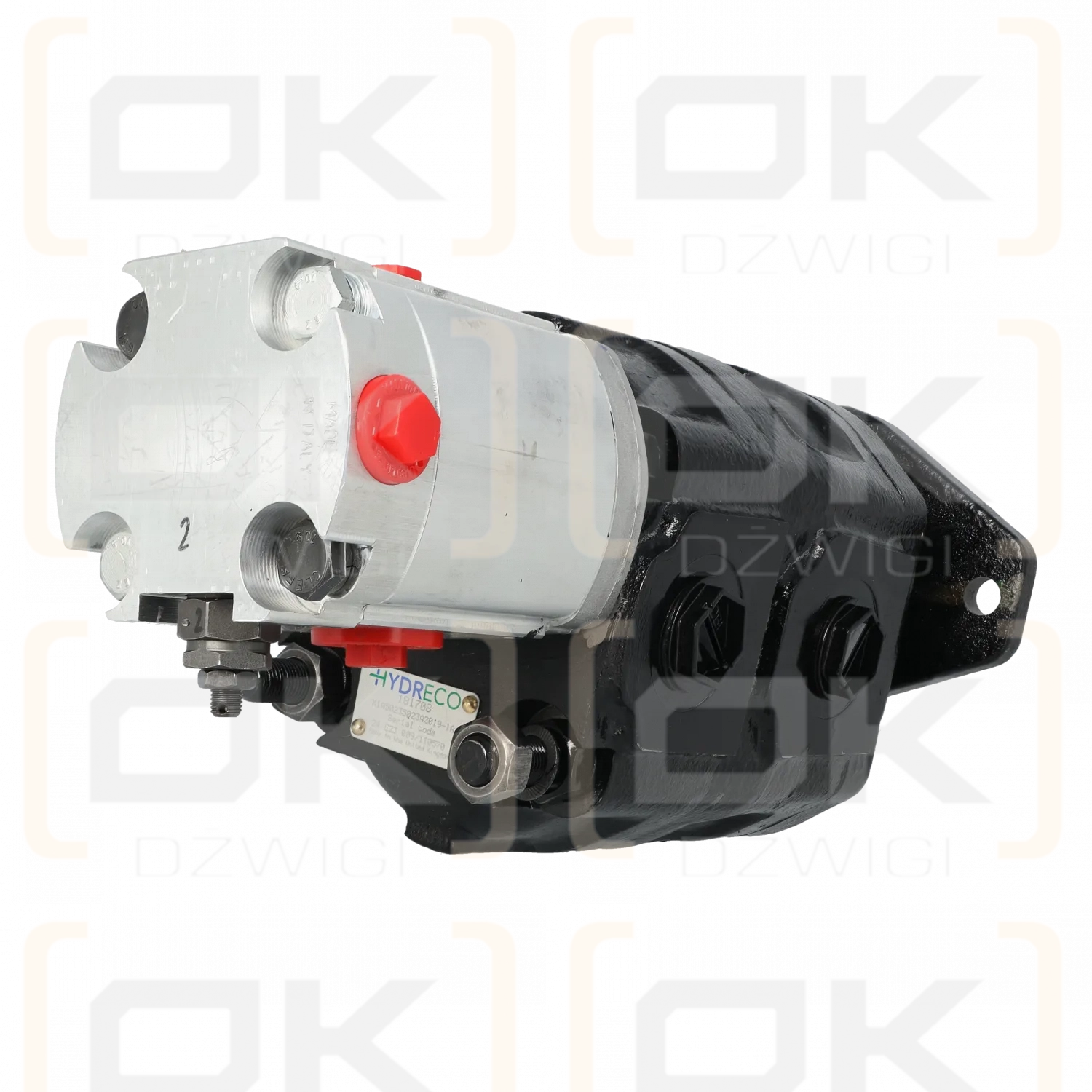 Bomba hidráulica de engranajes de dos secciones David Brown Hydreco X1A50235023A2019-181708-1A